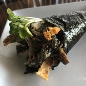 Salmon Skin Hand Roll