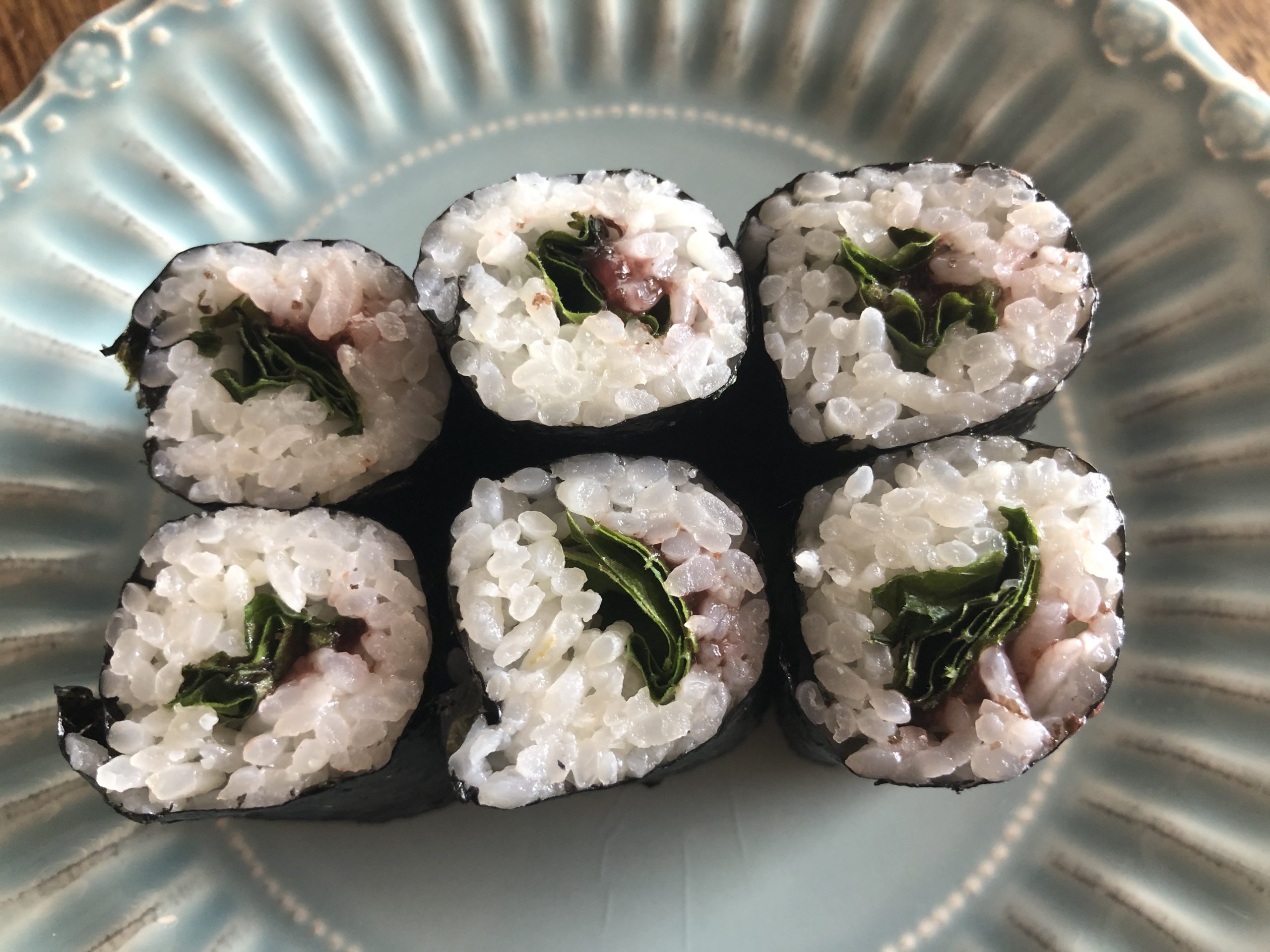 Ume and Shiso (Plum, Perilla) Roll