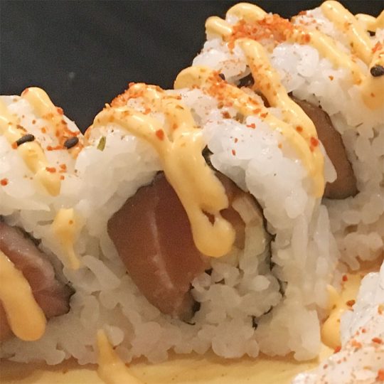 Spicy Salmon Roll Miso Phat Sushi