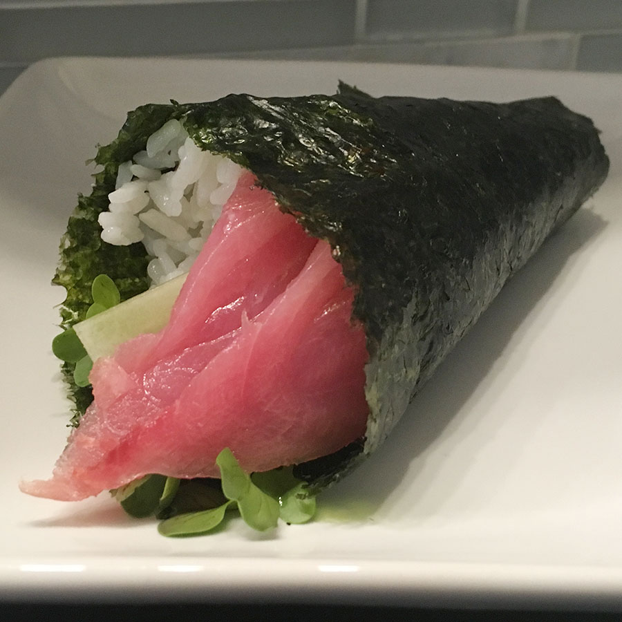 Spicy Tuna Hand Roll - Miso Phat Sushi